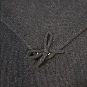 100% Black Cashmere ipad/ computer padded case never used.